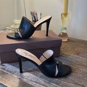 Jon Joesef black heels 8.5